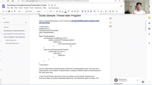 Simulating & troubleshooting Thread leak in Scala смотреть онлайн