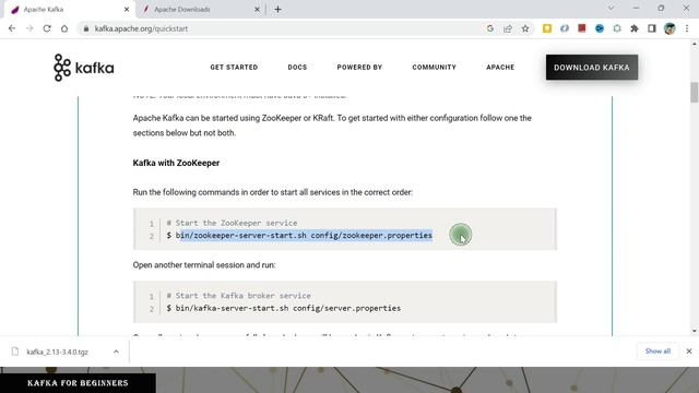 Kafka Installation with Zookeeper || Chapter 1 || Day 6 смотреть онлайн