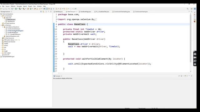 Java Selenium Interview Q | Why Constructors are not inherited | NATASA Tech смотреть онлайн