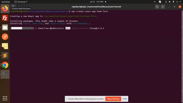 React Tutorial in Hindi #43 Installing React Hook Form in React App смотреть онлайн