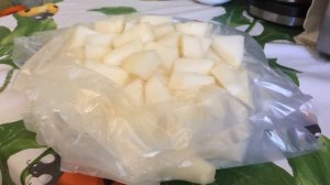 Замораживаем Дыню на Зиму.