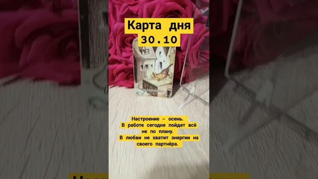 Карта дня 30.10? Вот как-то так! #гаданиеонлайн #гаданиенакартах #гадалка #гадание #будущее