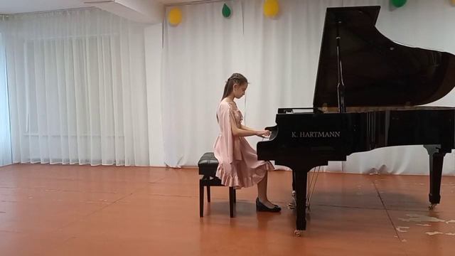 Меринова Алина , В.Ф.Бах «Весна»