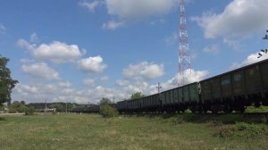 2ТЭ116-1448Б/1434Б [УЗ-CFM] Грузовой поезд | Freight train