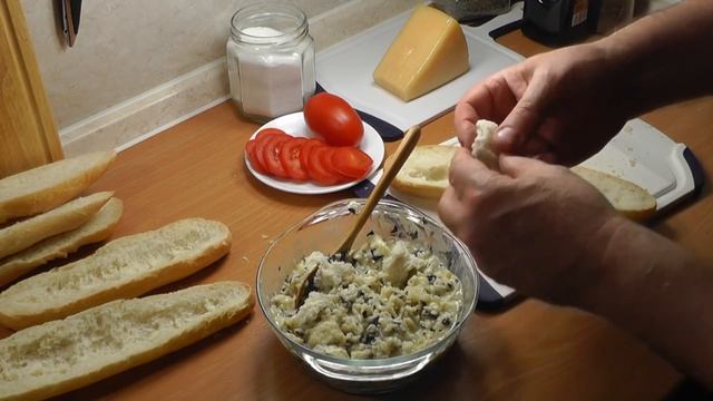 Вкуснейшая пицца на свежем багете за 10 минут..Очень просто, и очень вкусно! смотреть онлайн