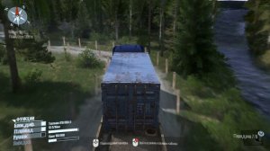 Spintires MudRunner , прохождение карты Поездка по работе - спинтайрес , мад ранер