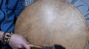 Колотушка для бубна и примеры двойственного звучания. Обзор #1. Алгиз Старосвет, Путь Жизни