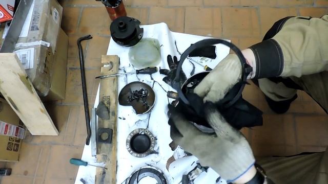 Что внутри компрессора или как разобрать спиральный компрессор от кондиционера LG