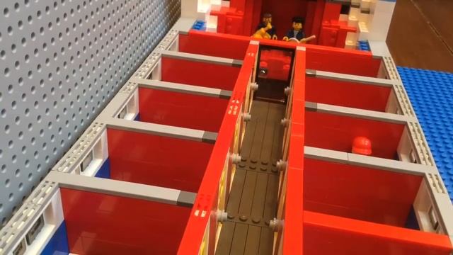 Супер обзор #1: Лего круизный лайнер / MOC: Lego cruise liner  #1