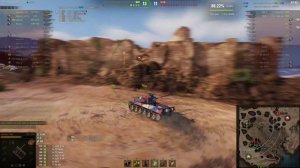 Вытащил бой на победу! Союзник похвалил))) Решил видос запилить