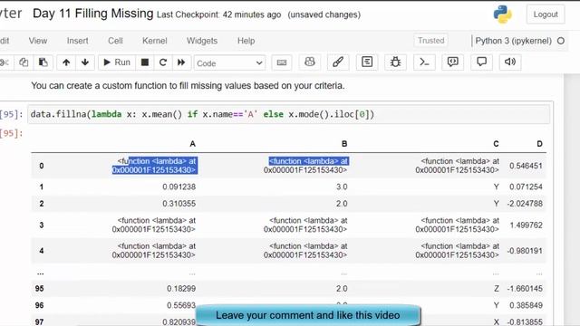 11: Mastering Data Cleaning and Missing Value Imputation in Pandas | Data Cleaning and Preprocessin смотреть онлайн
