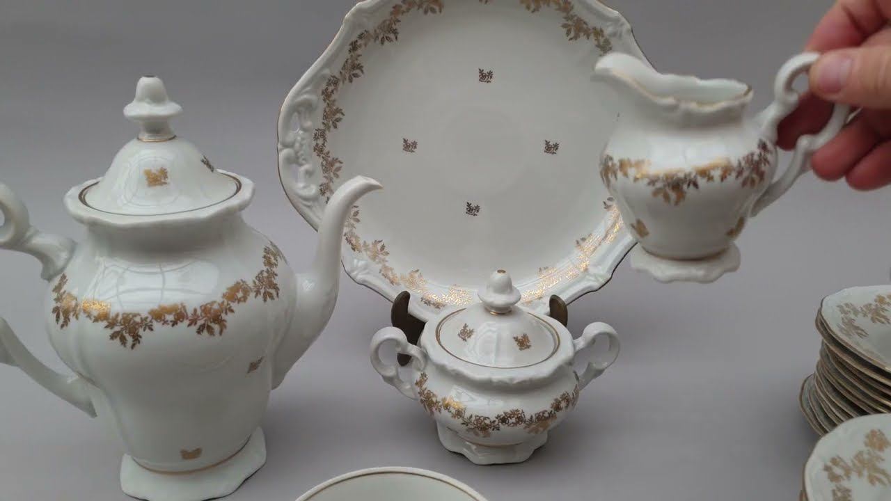 Фарфоровые сокровища. Распаковка. ALKA, Weimar, Rosenthal #посуда #фарфор #винтаж #барахолкаГермания
