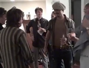 Johnny Depp and Vanessa Paradis at 2009 with bass  John Bentley