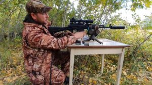 Стреляем с TG2 MAGNUM на 100 метров.