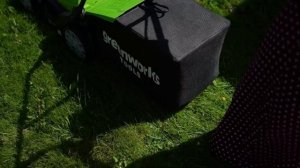 Газонокосилка аккумуляторная Greenworks G40LM35, 40V, 35 cм (арт 2501907)