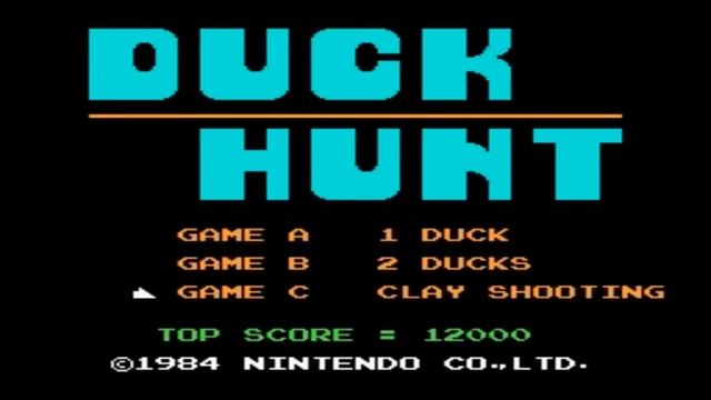 NES Duck Hunt & Clay Shooting смотреть онлайн