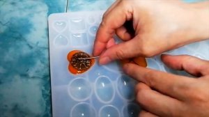Брошка "Сердце" из эпоксидной смолы. Мастер класс. Украшения.diy
