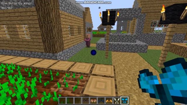 Обзор на мод wings-крылья в майнкрафт 1.12.2 смотреть онлайн