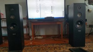 Magnat monitor 1000 & yamaha RX-V392RDS test
