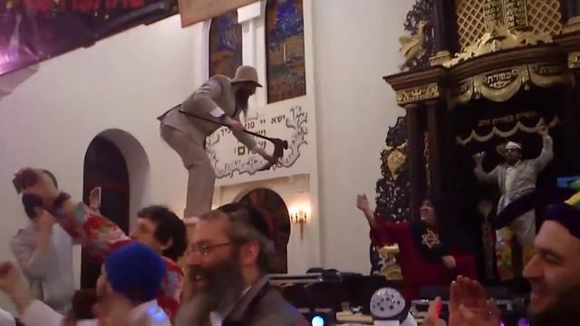 Супер-Пурим в синагоге на Подоле в Киеве смотреть онлайн
