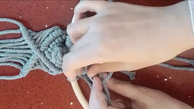 DIY Macrame Mirror | Cara Membuat Macrame Cermin (Step by Step Tutorial) смотреть онлайн
