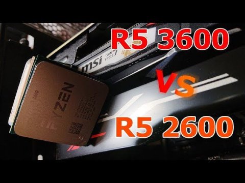 Ryzen 5 3600 vs R5 2600 RTX2070 Benchmark