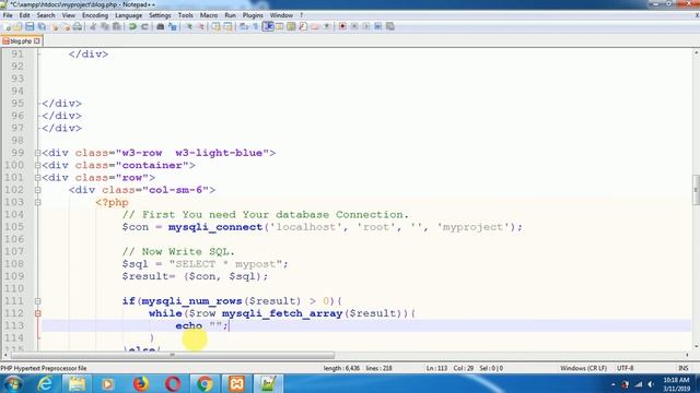 How To Display Data From MySql Database Using PHP MySqli II Fetch Data From MySql Database In PHP