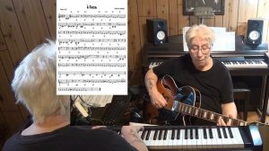 À Paris - Pop guitar & piano cover ( Francis Lemarque )