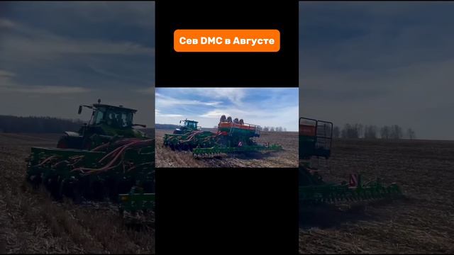 Сев DMC в Августе #amazone #dmc #seeder #август #claas