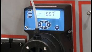 Etatron DLX pH RX pump pH probe calibration