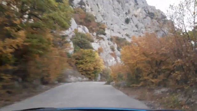 Осень Крым дорога на Оползневое смотреть онлайн