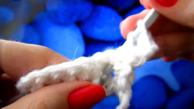 Вязание крючком. Урок 6. Вогнутый столбик. смотреть онлайн