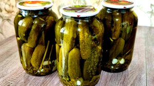 МАРИНОВАННЫЕ ОГУРЦЫ🥒КОНСЕРВИРОВАННЫЕ В БАНКАХ!🥒Ольгины Рецепты.