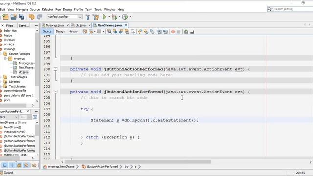 JAVA MYSQL CUED in java | JAVA NetBeans MYSQL Songs List insert delete update search Tutorial смотреть онлайн