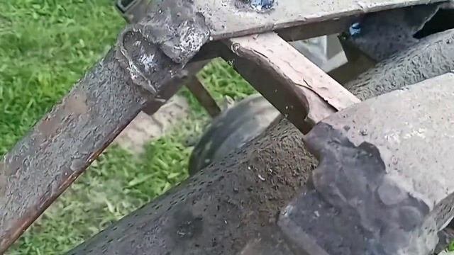 самодельная картофелекопалка. самодельный трактор