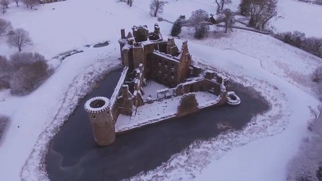 Winter Clan Maxwell Castle Southern Coast Of Scotland смотреть онлайн