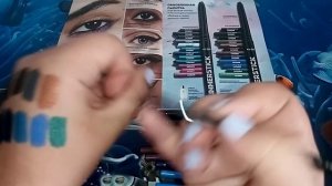 Карандаши для глаз Avon / Свотчи всех оттенков