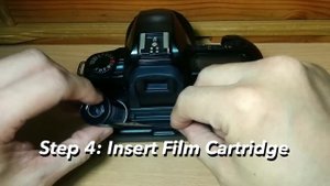 How to Load Film - Canon EOS 500