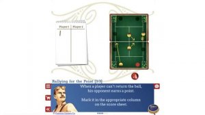 Tutorial - How to play Famous Forehand, a tennis card game from Famous Games Co