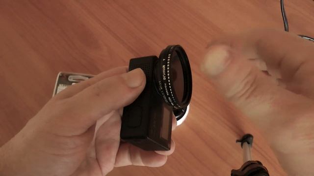 SJCAM 8 PRO.  СВЕТОФИЛЬТР ND 2-400 4к