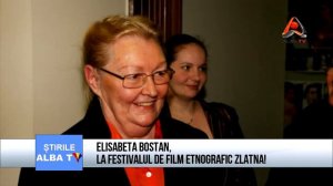 Elisabeta Bostan, la Festivalul de Film Etnografic Zlatna!