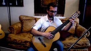 Romance of  Johann Kaspar Mertz played by Pawel Kuzma on a JP Haggar Guitar
