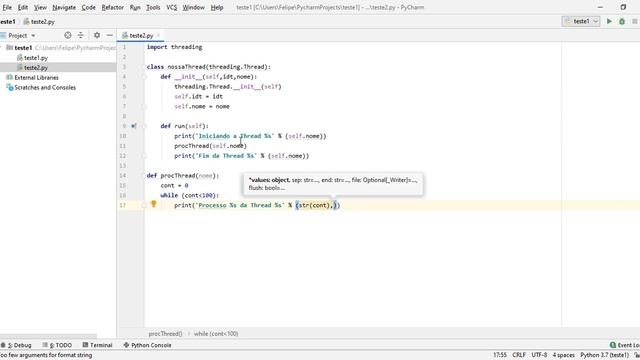 Multithread em Python - Paralelismo de processos смотреть онлайн