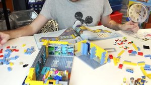 Lego Simpsons: Kwik-E-Mart - СБОРКА!