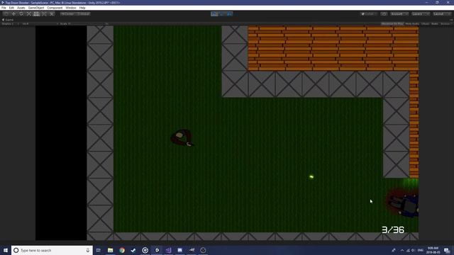 Top Down Shooter - Early Prototype 2 смотреть онлайн