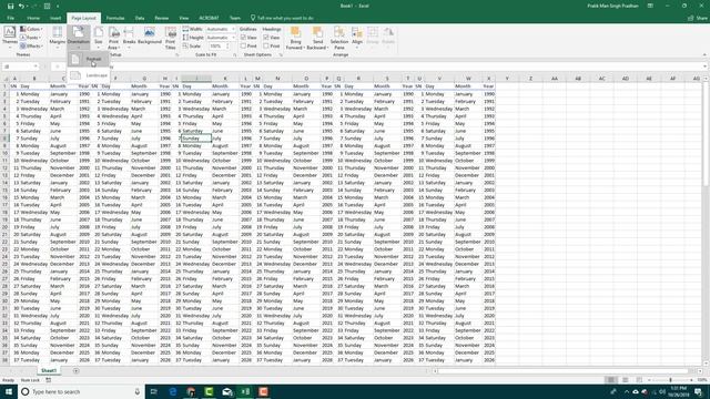 MS Excel Tutorial - Lesson 40 - Printing Area and Titles