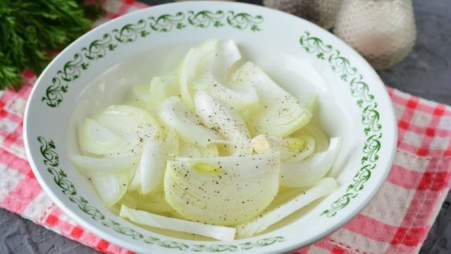 Маринованный лук в майонезе