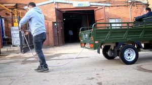 Грузовой электротрицикл RuTrike Алтай 2000 - обзор и тест на тяговую мощность!