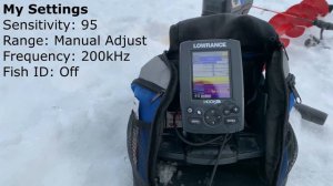 Lowrance Hook 3x Ice Fishing Fish Finder Review