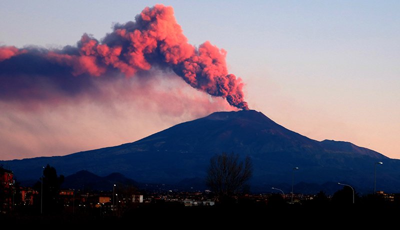 На Сицилии произошло извержение вулкана Этна / События на ТВЦ